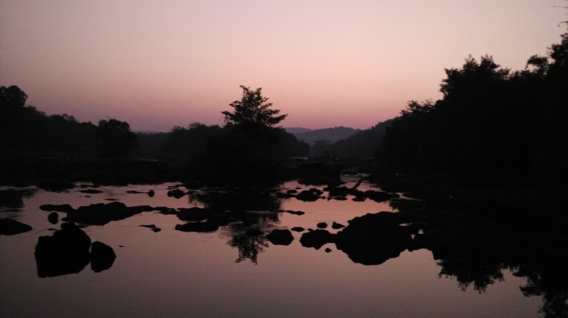 Sunset at Kali River Dandeli