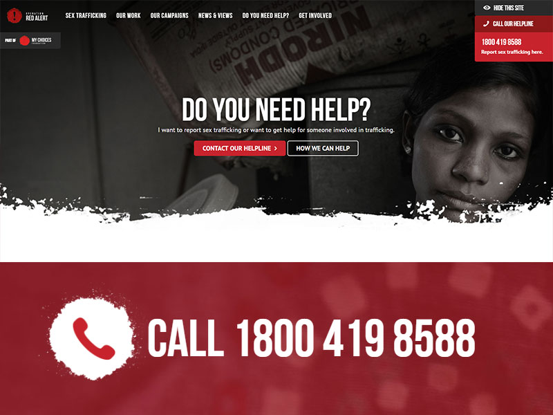 MyChoicesFoundation committed to end Trafficking – Call 1800 419 8588