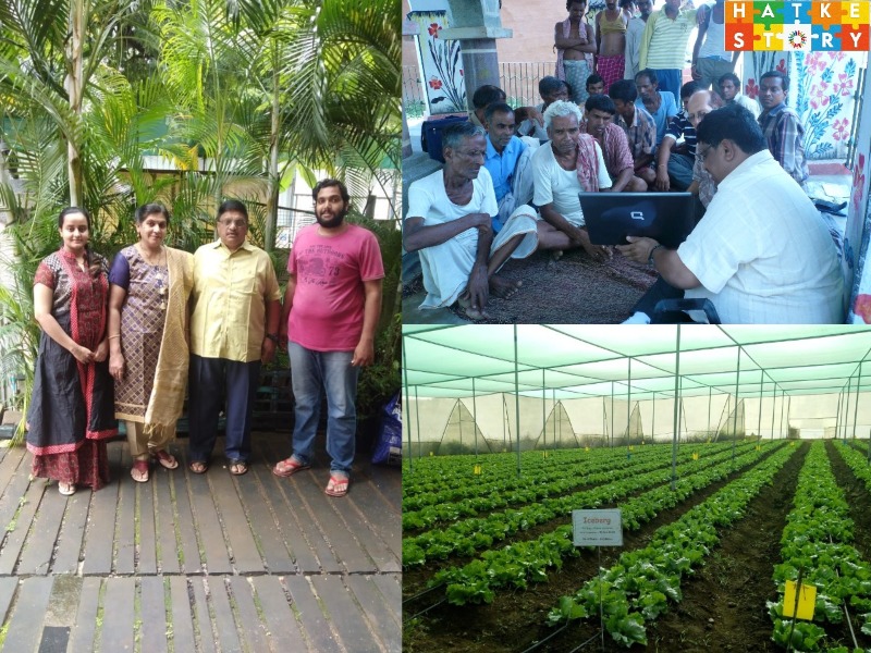 Dr. Nitin Bhore & his family - A Greener Perspective For The Indian Farmer