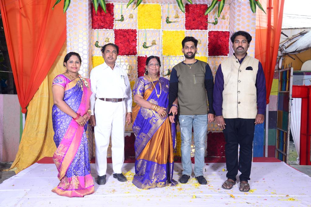 Nidumukkala Siva Sankara Rao with family members
