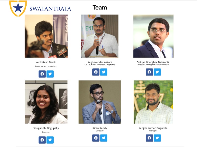 Team Swatantrata Center 