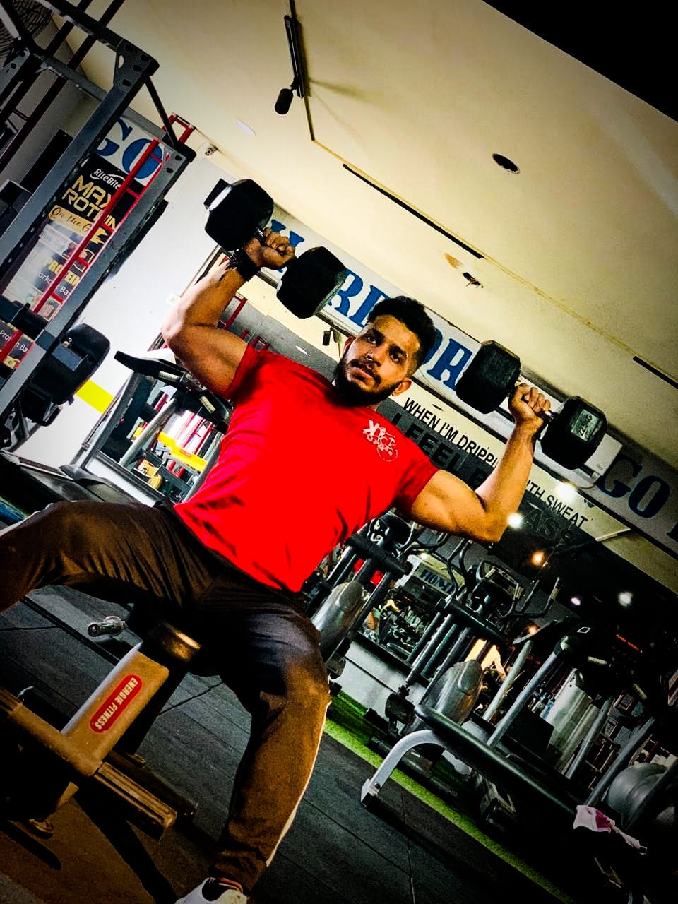 Krishna Sharma - In the Gym - Motivate Yourself