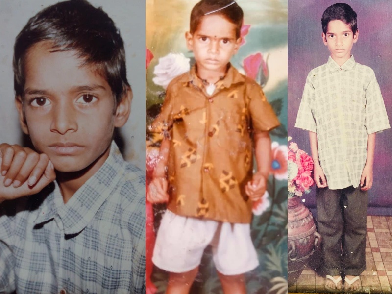 Mallikarjun's childhood pictures