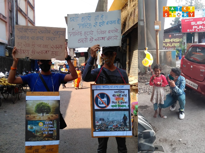 Akshay Sandeep Patil - Campaign against Plastic