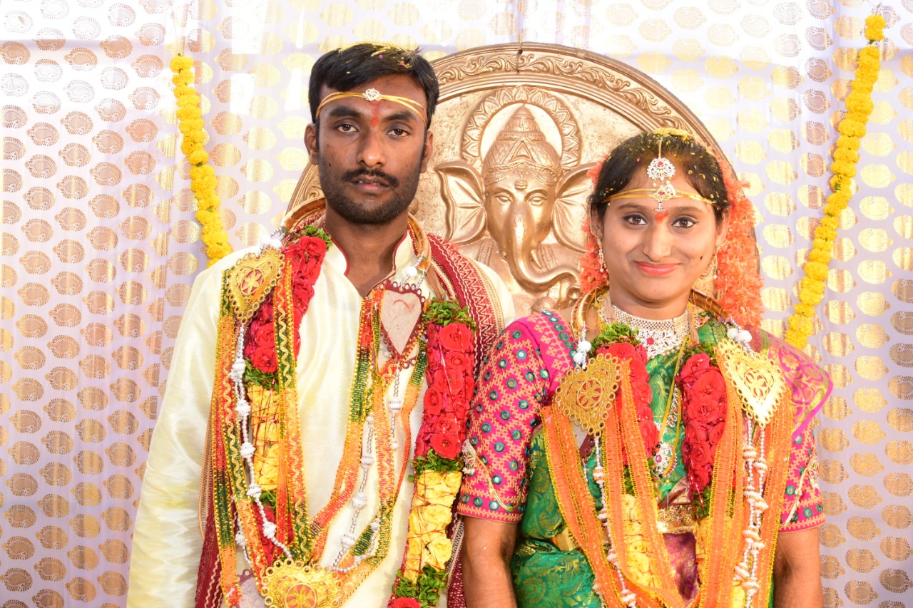 Devanshi got married through Vaidehi Ashram