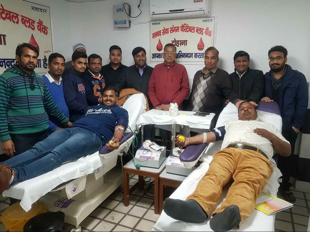 Blood donation camp by FRIENDS2HELP