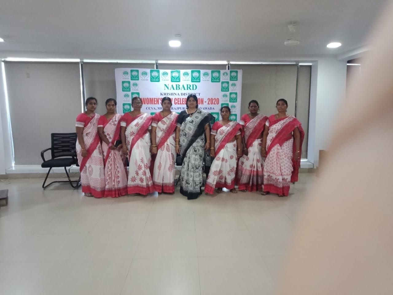 Janaki Devi with her team
