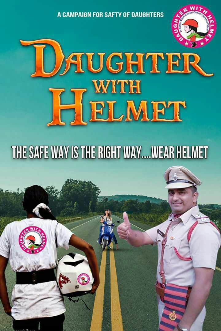 Daughter with Helmet campaign