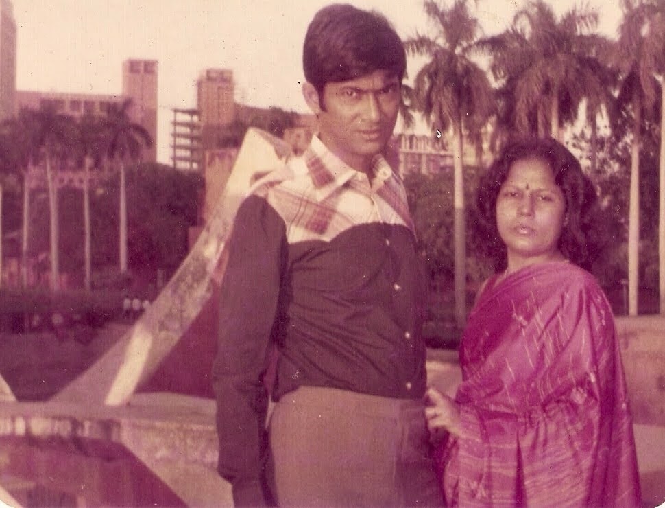 Arup Dalia Sengupta in early 70's