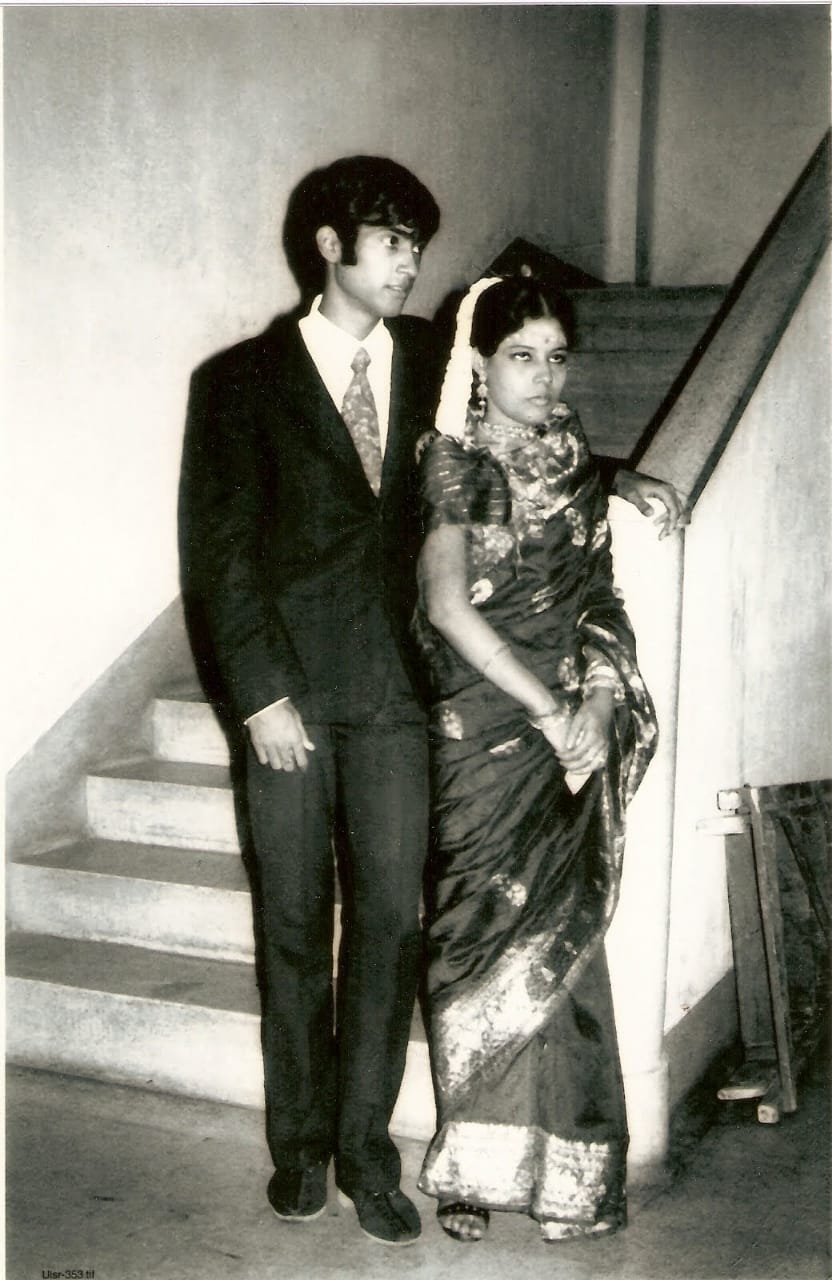 Arup Dalia Sengupta afte their marriage