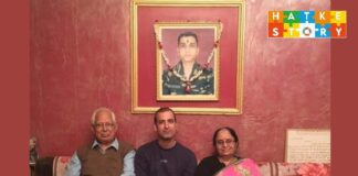 Tribute to Army - Amit Bhardwaj with his Parents