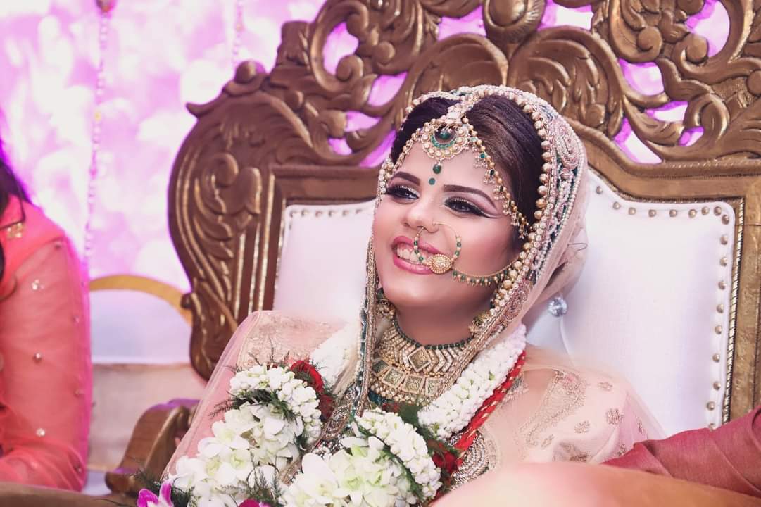 Harshita Dagha at her marriage