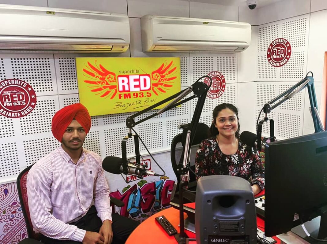 Kuwar Amritbir Singh at Red FM