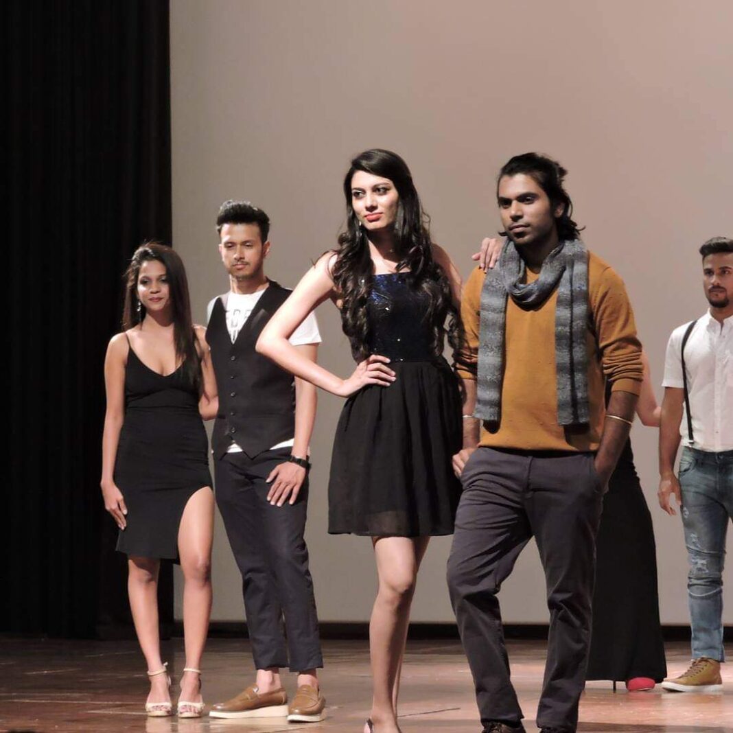 Akashdeep Sidhu in fashion show