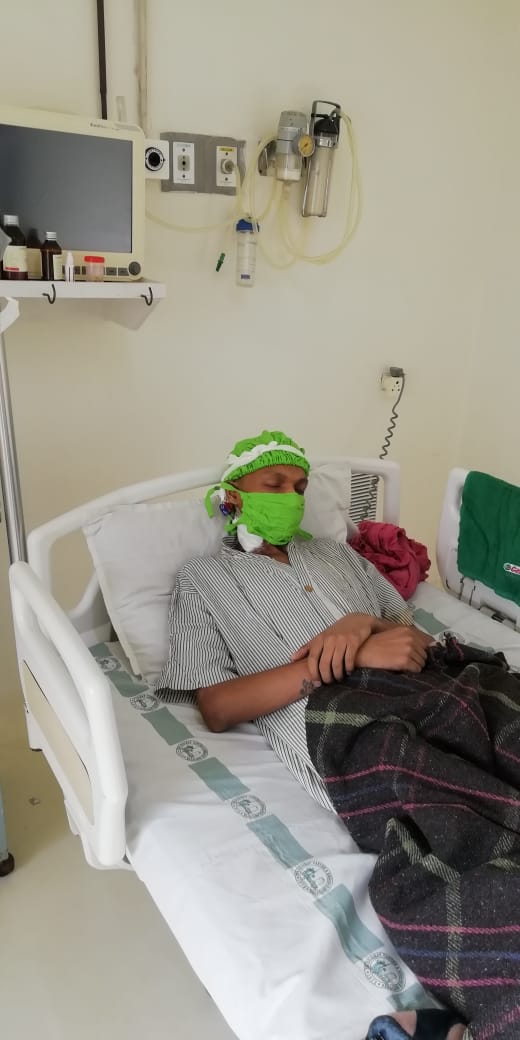 Jayant Kandoi in hospital