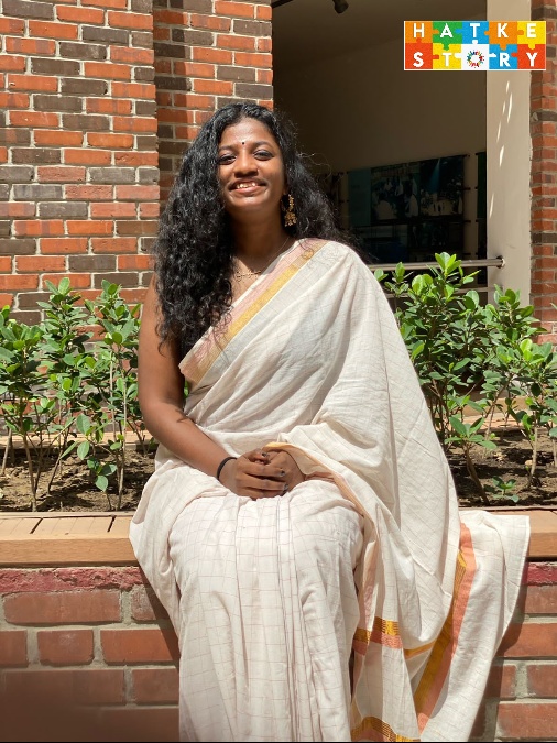 Sandhya Nair in saree