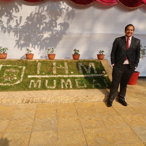 Shubhansh Gupta at IHM Mumbai