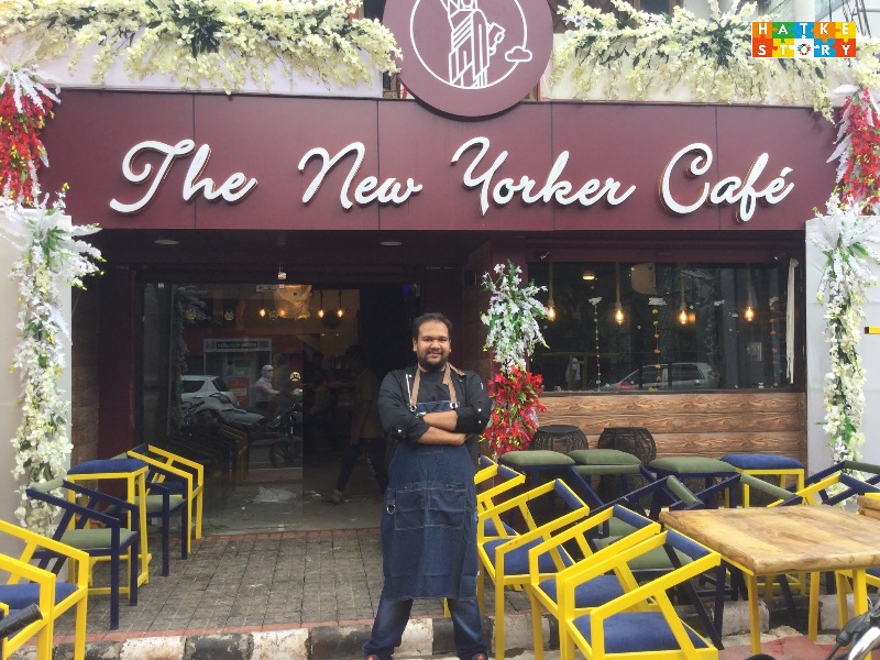 Shubhansh Guptas at his the new yorker cafe